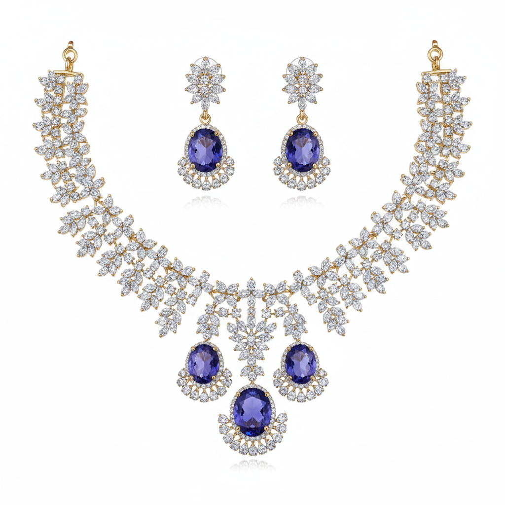 Blue/Purple Set - White Background