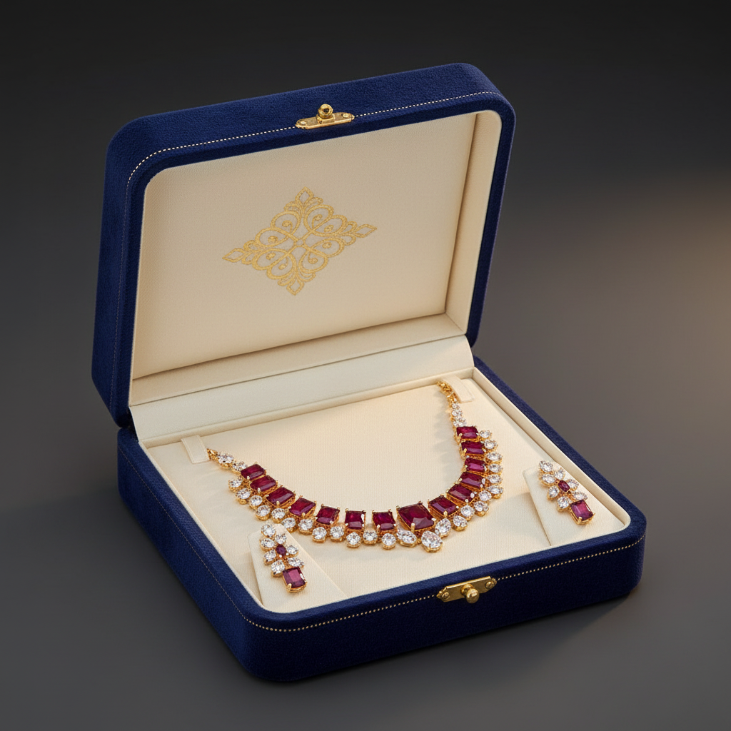 Deep Red Gift Box