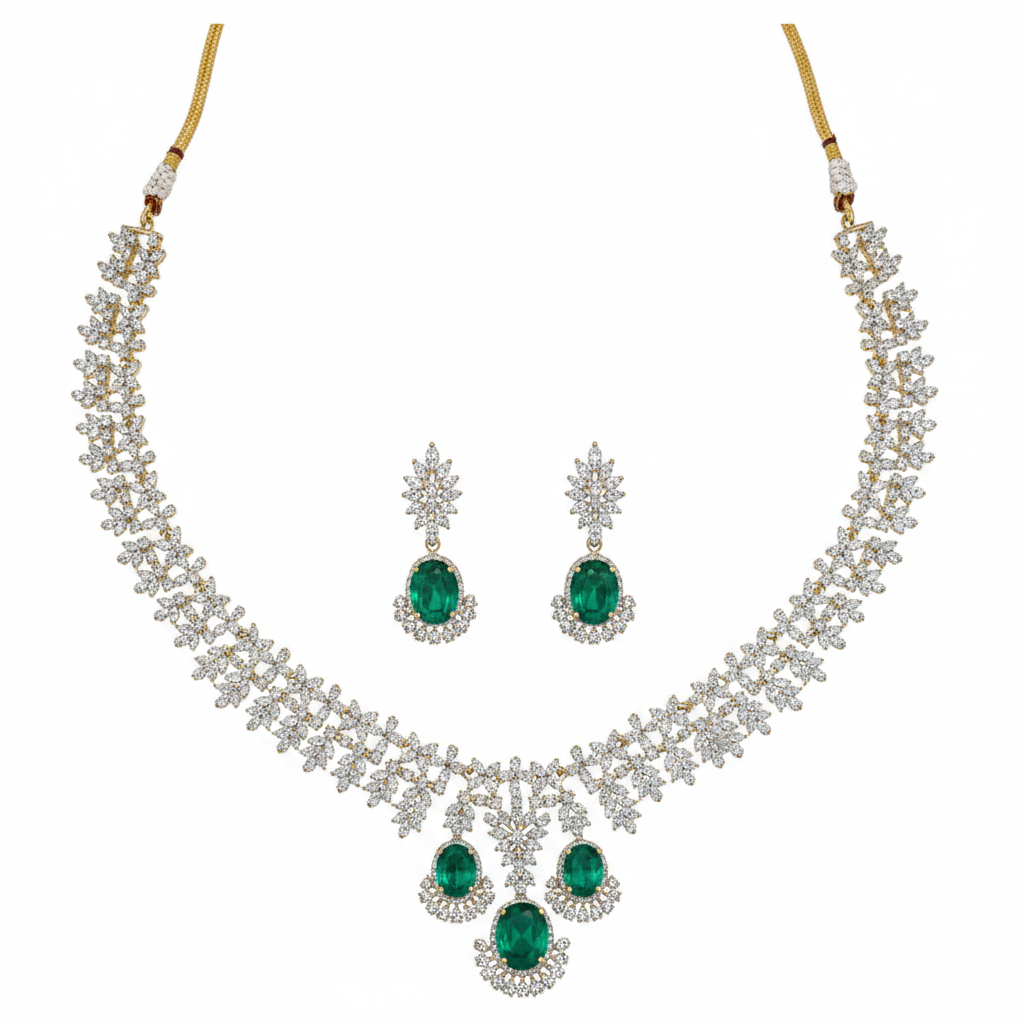 Emerald Set - White Background