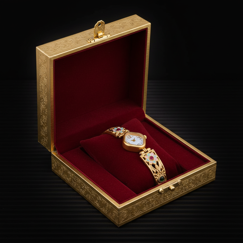 High Gold Antique Watch – Gift Box