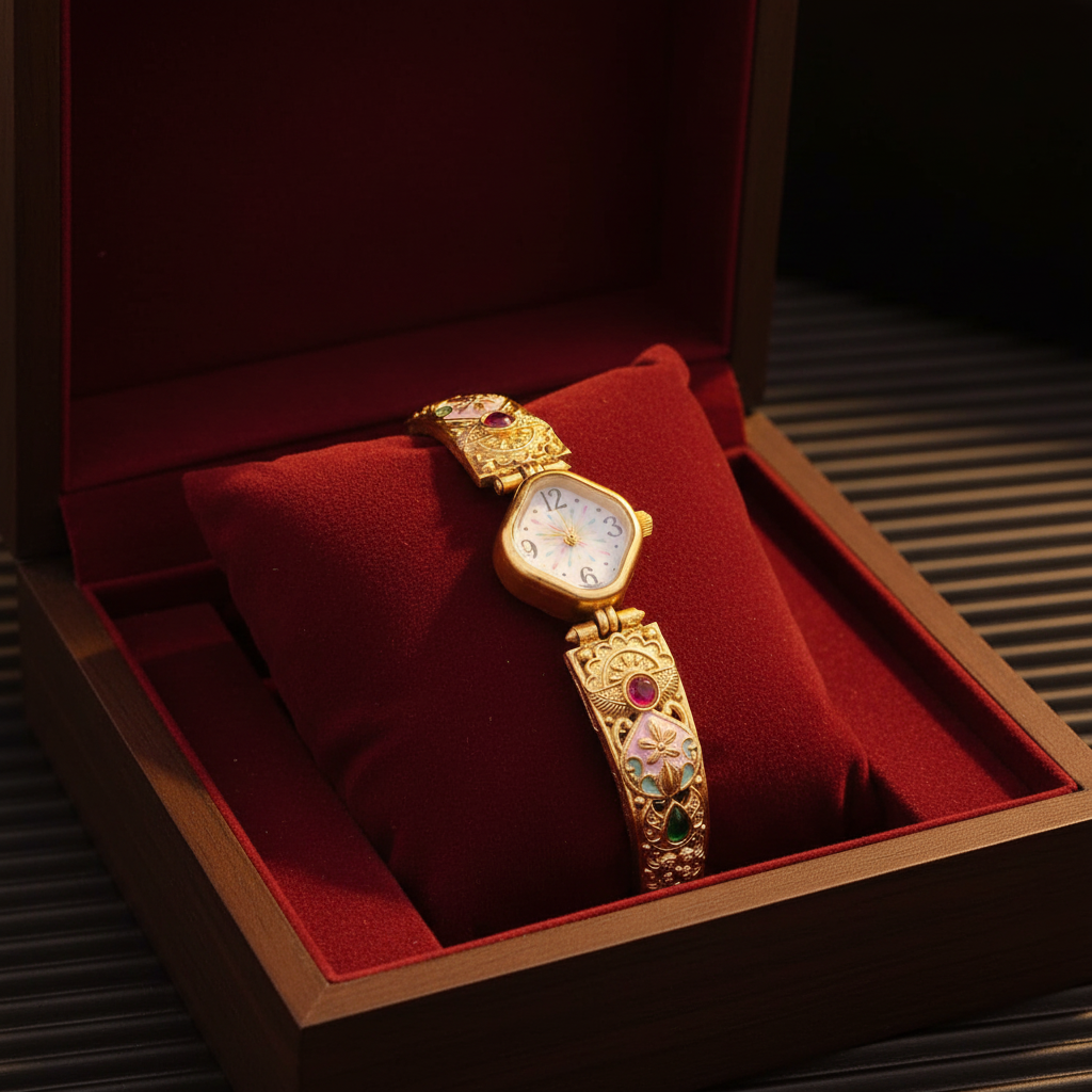 High Gold Antique Watch – Gift Box