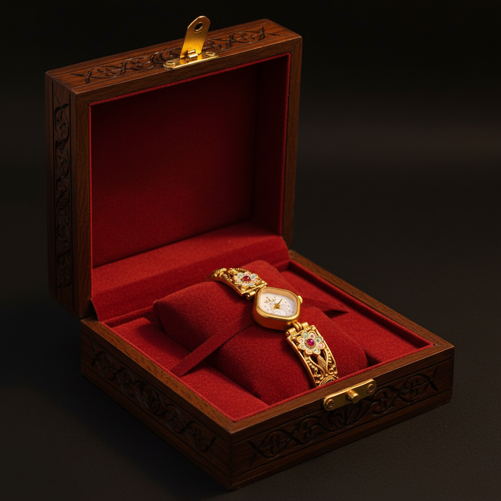 High Gold Antique Watch – Gift Box