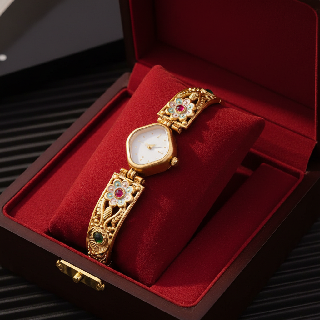 High Gold Antique Watch – Gift Box