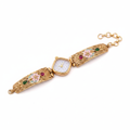 High Gold Antique Watch white background