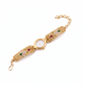 High Gold Antique Watch white background