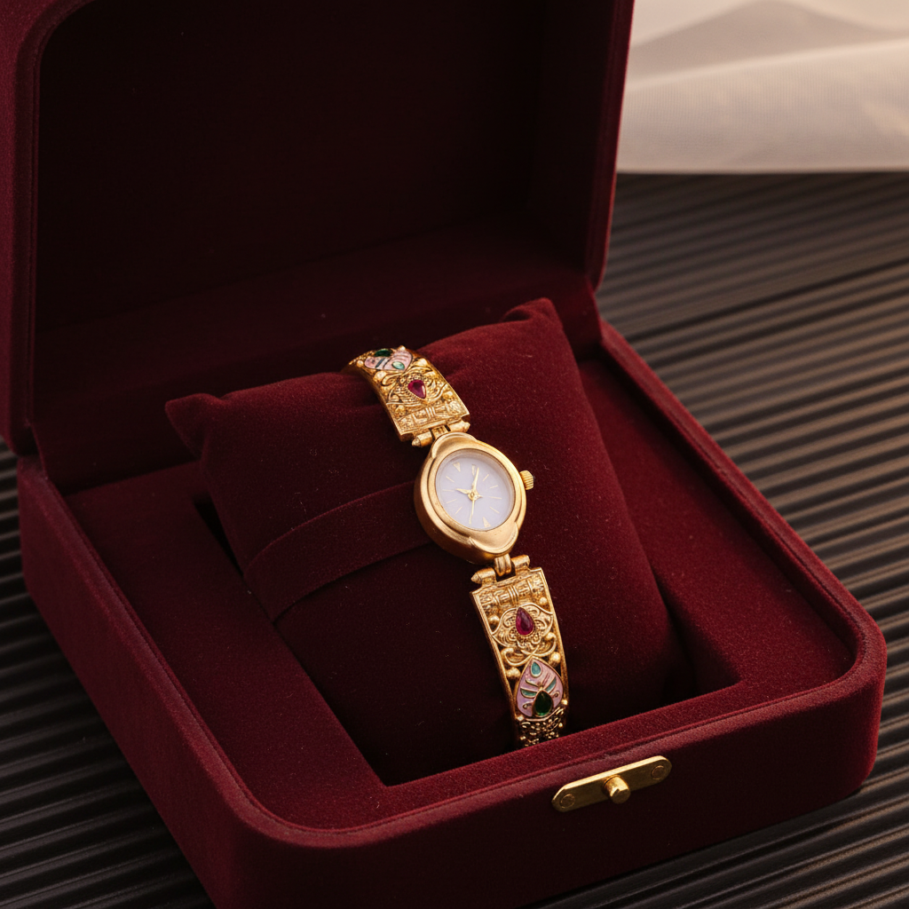 High Gold Antique Watch gift box